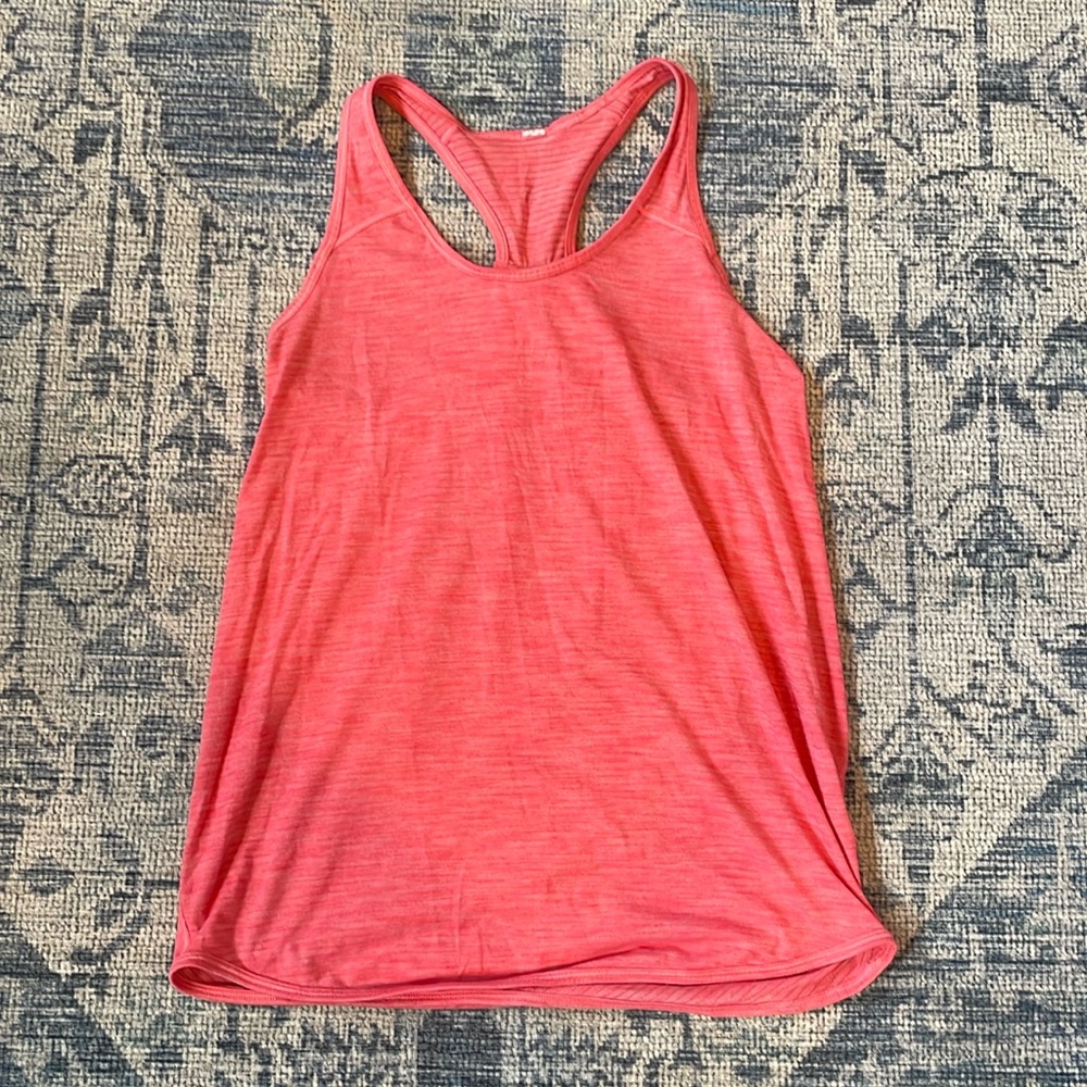 Pink Lululemon Essentials Tank Top - Picture 1 of 5
